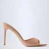 Oh Polly Fall Outfits | Party Dresses^Almond-Toe Heeled Mules in Patent Pink PatentPink