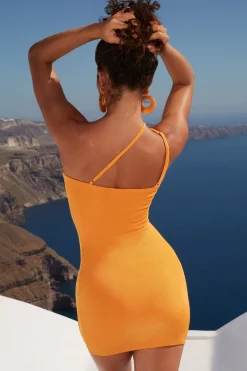 Oh Polly Women'S Clothing Sale - $65 And Under | Women'S Clothing Sale - $40 And Under^Asymmetric Cut Out Mini Dress in Orange