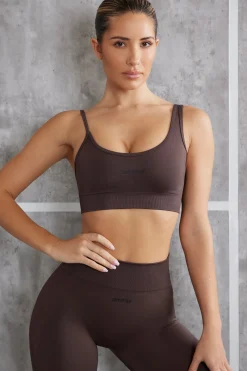 Oh Polly Women'S Clothing Sale - $65 And Under | Women'S Clothing Sale - $40 And Under^Asymmetric Sports Bra in Brown