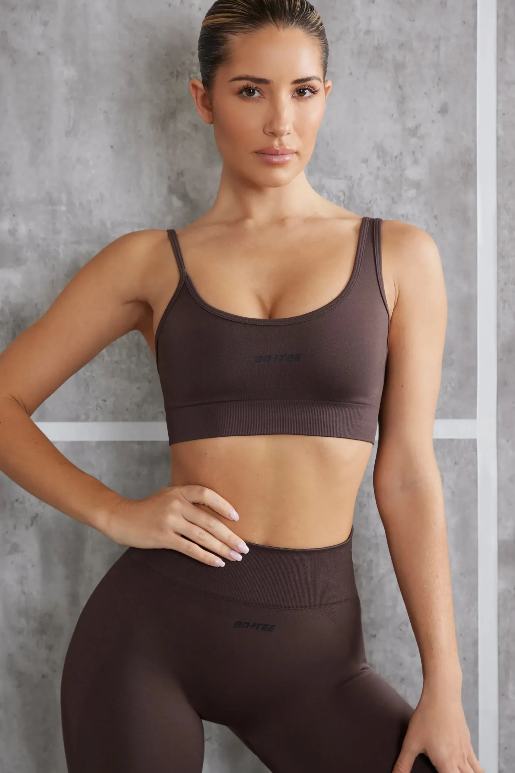 Oh Polly Women'S Clothing Sale - $65 And Under | Women'S Clothing Sale - $40 And Under^Asymmetric Sports Bra in Brown