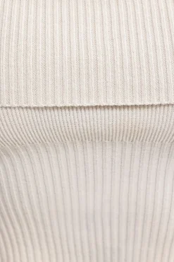 Oh Polly Knitwear | Matching Sets^Bandeau Chunky Knit Crop Top in Cream