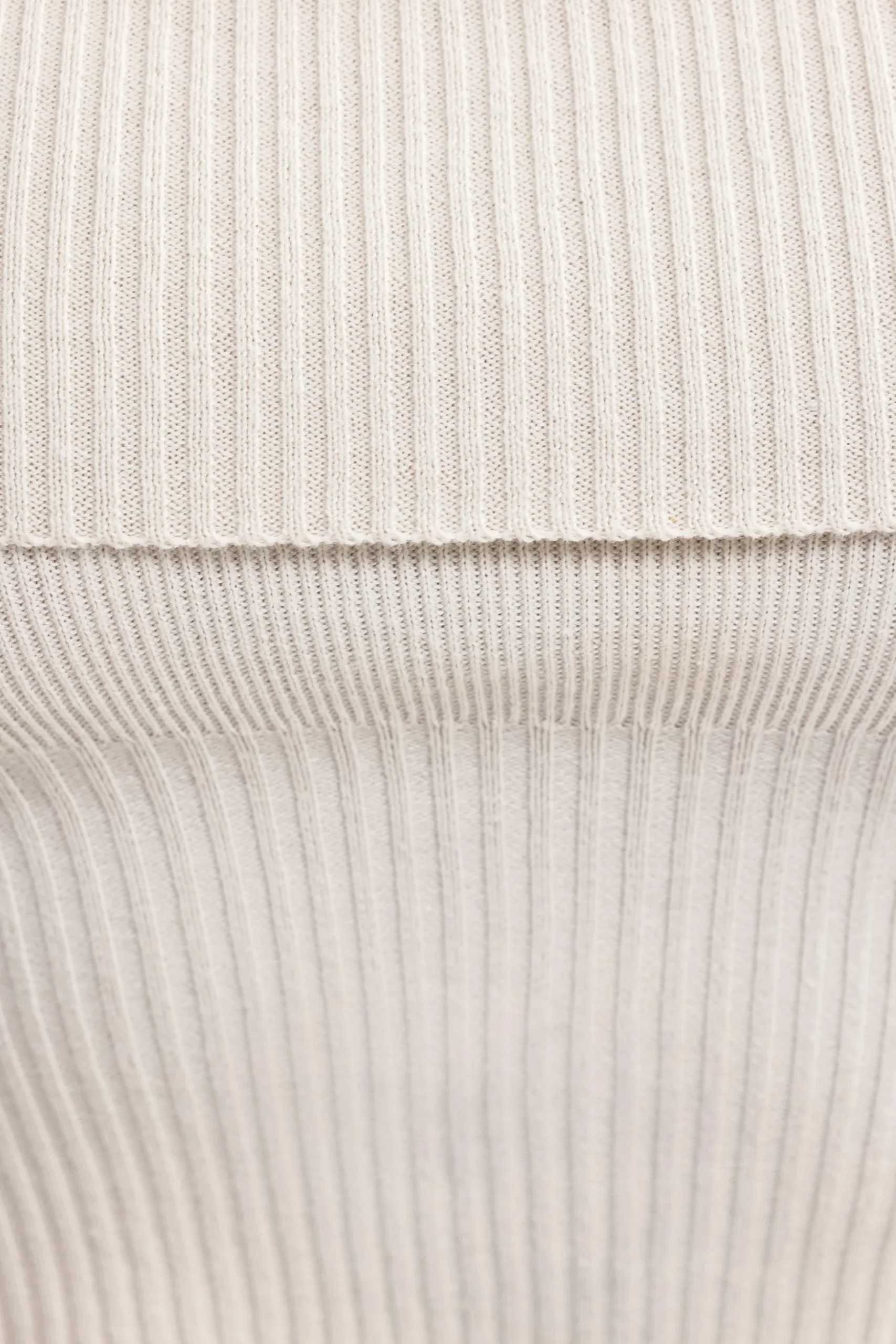 Oh Polly Knitwear | Matching Sets^Bandeau Chunky Knit Crop Top in Cream