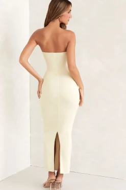 Oh Polly Bride To Be | Tencel™ Modal Dresses^Bandeau Maxi Dress in Ivory