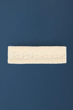 Oh Polly Gym Accessories | Knitwear^Cable-Knit Headband in Cream