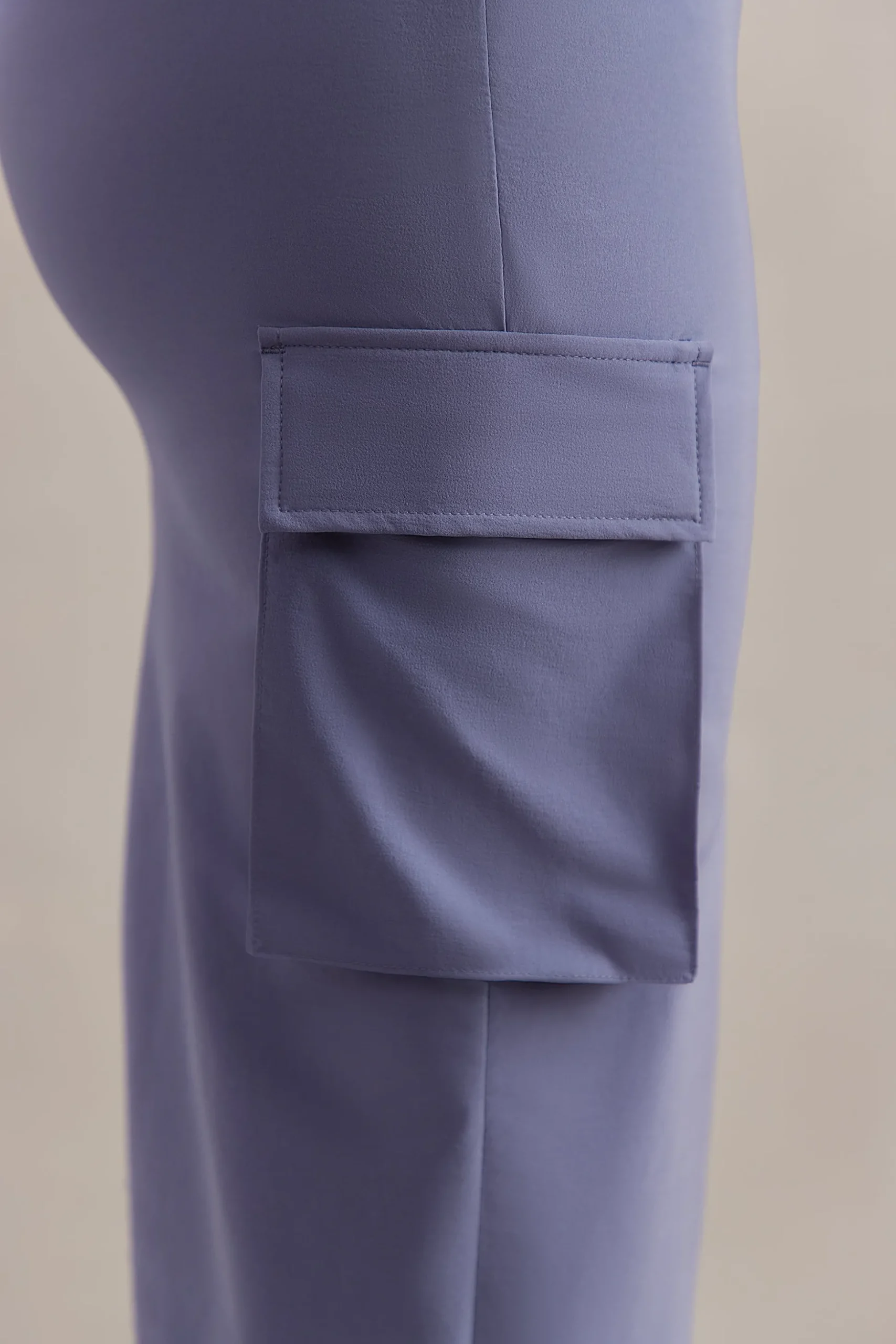 Oh Polly Women'S Clothing Sale - $65 And Under | Women'S Clothing Sale - $40 And Under^Cargo Maxi Skirt in Dusty Blue Navy