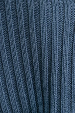 Oh Polly Knitwear | Tops^Chunky Knit Shrug in Washed Navy WashedNavy
