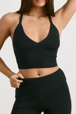 Oh Polly Knitwear | Matching Sets^Chunky Knit Tank Top in Black