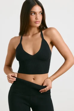 Oh Polly Knitwear | Matching Sets^Chunky Knit Tank Top in Black