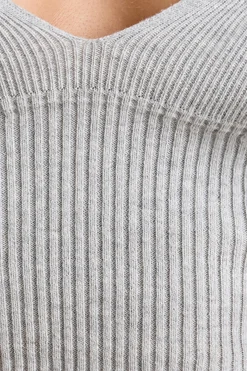 Oh Polly Knitwear | Matching Sets^Chunky Knit Tank Top in Heather Grey HeatherGrey