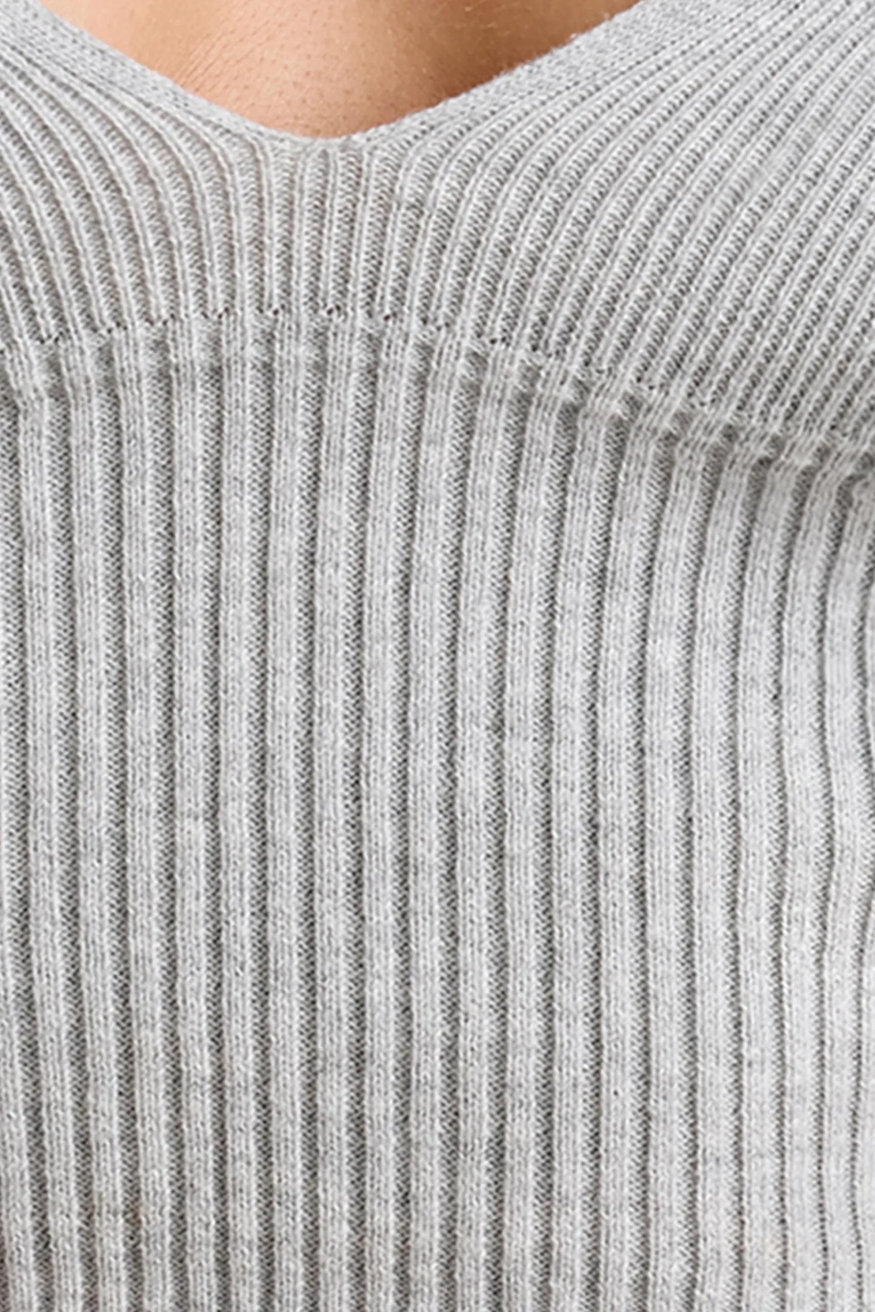 Oh Polly Knitwear | Matching Sets^Chunky Knit Tank Top in Heather Grey HeatherGrey