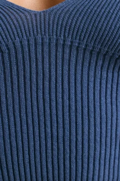 Oh Polly Knitwear | Matching Sets^Chunky Knit Tank Top in Washed Navy WashedNavy