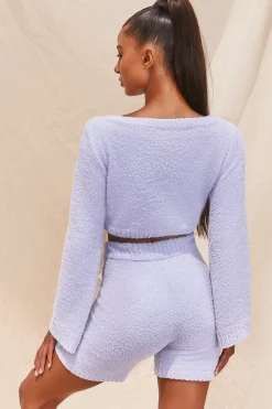 Oh Polly Women'S Clothing Sale - $65 And Under | Women'S Clothing Sale - $40 And Under^Cosy Lounge Shorts in Baby Blue