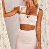 Oh Polly Women'S Clothing Sale - $65 And Under | Women'S Clothing Sale - $40 And Under^Crinkle Mini Skirt in Pink