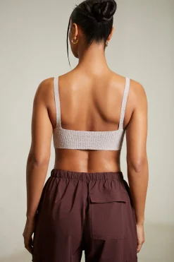 Oh Polly Women'S Clothing Sale - $65 And Under | Women'S Clothing Sale - $40 And Under^Curved Neck Crop Top in Mocha