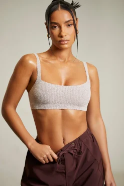 Oh Polly Women'S Clothing Sale - $65 And Under | Women'S Clothing Sale - $40 And Under^Curved Neck Crop Top in Mocha