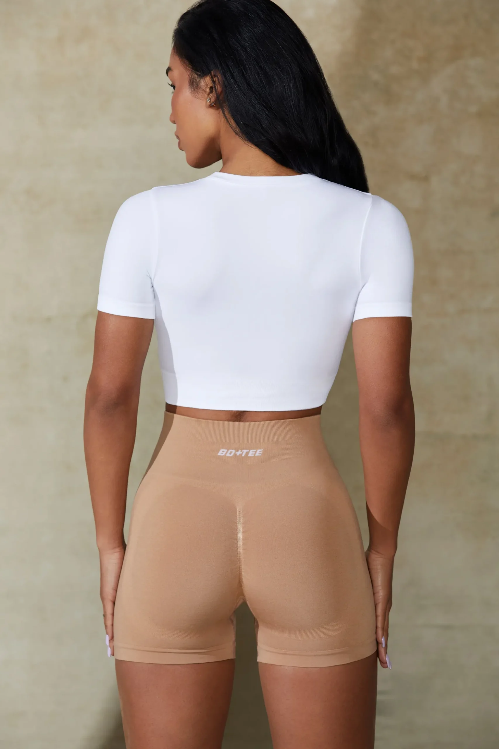 Oh Polly Matching Sets | Tops^Define Luxe Baby Tee Crop Top in White