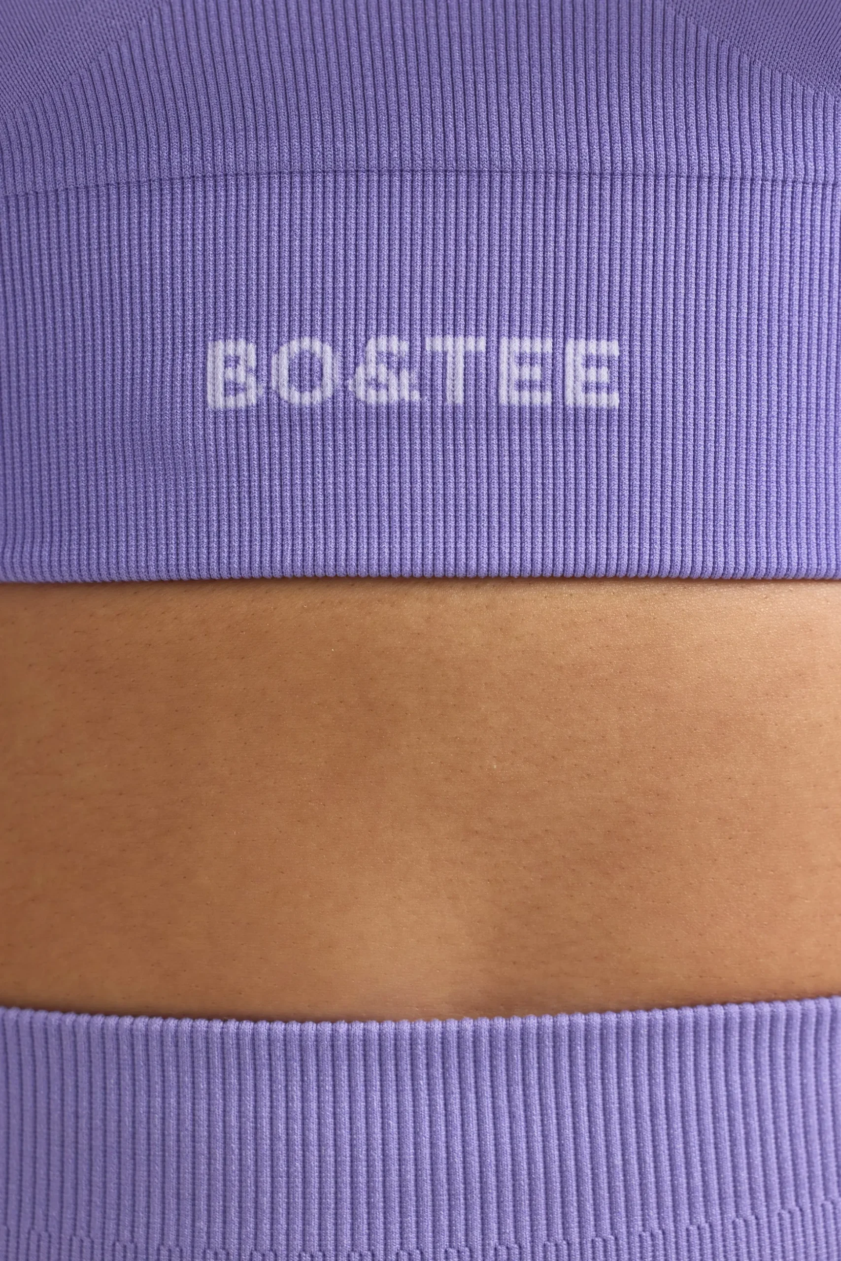 Oh Polly Matching Sets | Tops^Define Luxe Halterneck Sports Bra in Purple