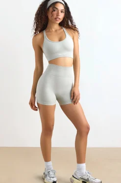 Oh Polly Matching Sets | Shorts^Define Luxe High Waist Mini Shorts in Fog