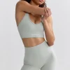 Oh Polly Women'S Clothing Sale - $65 And Under | Women'S Clothing Sale - $40 And Under^Define Luxe High-Waist Biker Shorts in Fog LightGrey