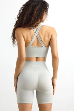 Oh Polly Women'S Clothing Sale - $65 And Under | Women'S Clothing Sale - $40 And Under^Define Luxe High-Waist Biker Shorts in Fog LightGrey