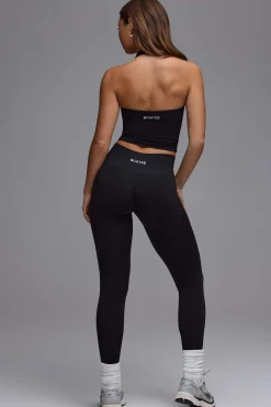 Oh Polly Matching Sets | Leggings^Define Luxe High-Waist Leggings in Black