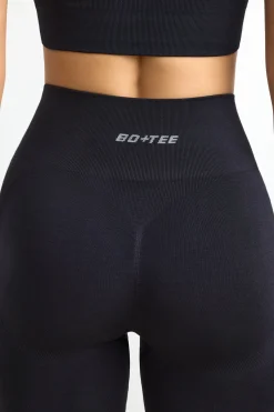 Oh Polly Matching Sets | Leggings^Define Luxe High-Waist Leggings in Jet Black