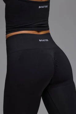 Oh Polly Matching Sets | Leggings^Define Luxe High-Waist Leggings in Black