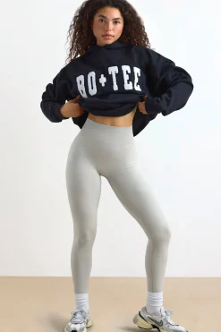Oh Polly Matching Sets | Leggings^Define Luxe High-Waist Leggings in Fog