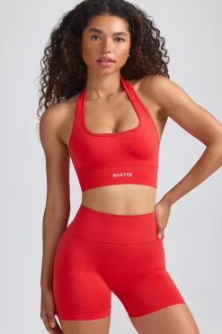 Oh Polly Matching Sets | Shorts^Define Luxe Mini Shorts in Poppy Red