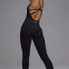 Oh Polly Unitards | Jumpsuits & Unitards^Define Luxe Multiway Open-Back Jumpsuit in Black