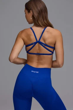Oh Polly Matching Sets | Sports Bras^Define Luxe Multiway Open-Back Sports Bra in Royal Blue RoyalBlue