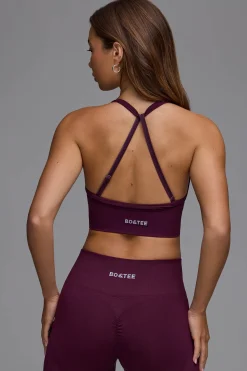 Oh Polly Matching Sets | Sports Bras^Define Luxe Multiway Sports Bra in Grape