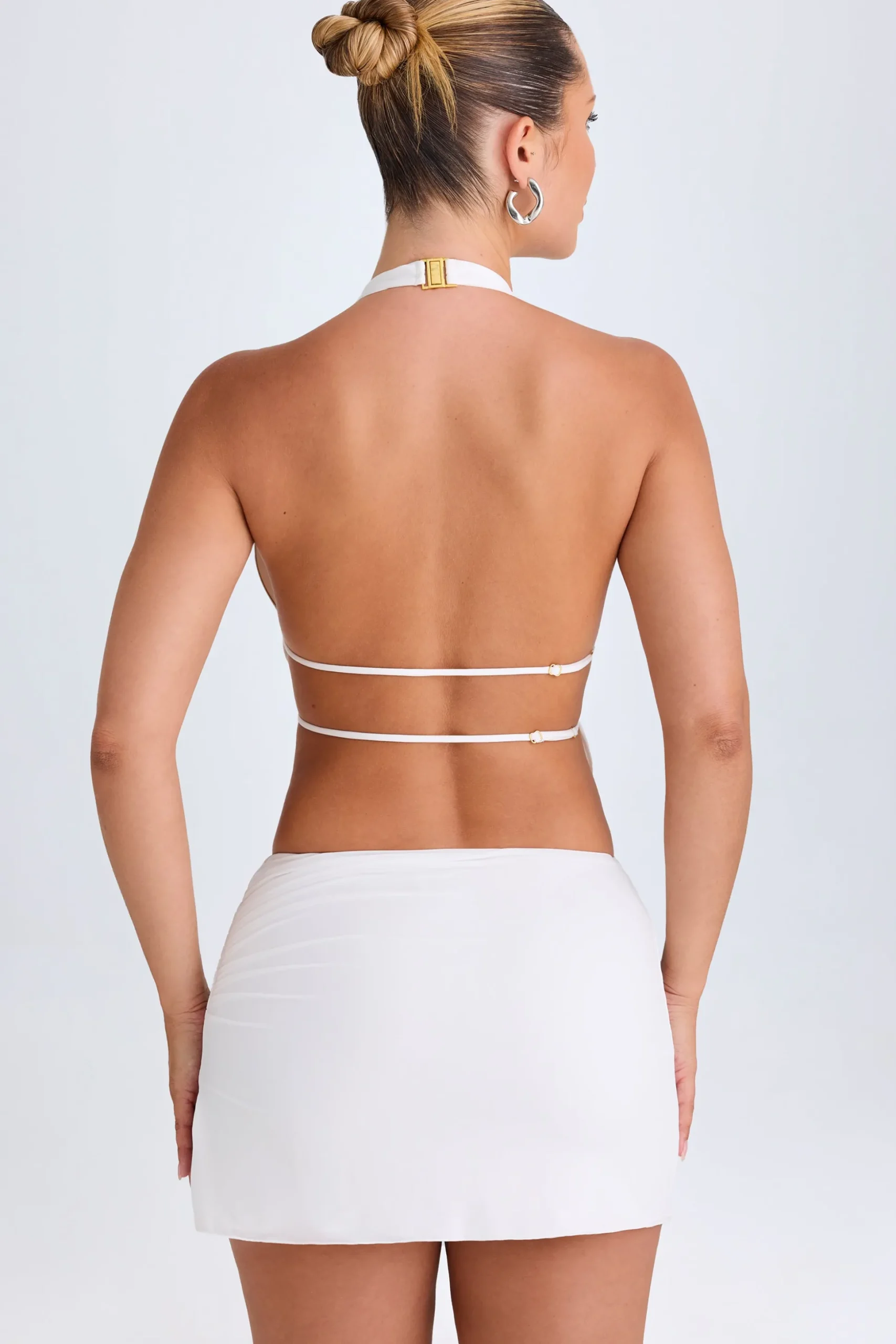 Oh Polly Skirts & Skorts | Co-Ords^Draped A-Line Mini Skirt in White