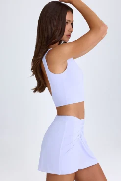 Oh Polly Skirts & Skorts | Co-Ords^Draped A-Line Mini Skirt in Soft Lilac SoftLilac