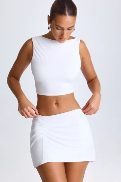 Oh Polly Skirts & Skorts | Co-Ords^Draped A-Line Mini Skirt in White