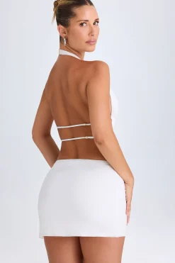 Oh Polly Skirts & Skorts | Co-Ords^Draped A-Line Mini Skirt in White