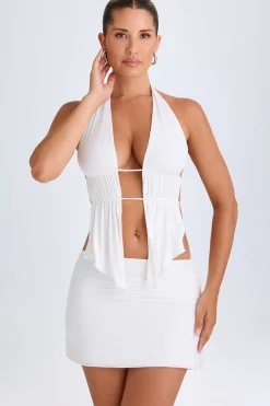 Oh Polly Skirts & Skorts | Co-Ords^Draped A-Line Mini Skirt in White