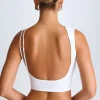 Oh Polly Co-Ords | Tops^Draped Open-Back Tank Top in White