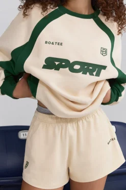 Oh Polly Matching Sets | Shorts^Elasticated Mini Shorts in Marble