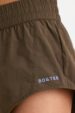 Oh Polly Women'S Clothing Sale - $65 And Under | Women'S Clothing Sale - $40 And Under^Elasticated Mini Shorts in Espresso