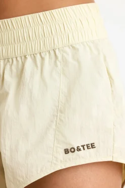 Oh Polly Women'S Clothing Sale - $65 And Under | Women'S Clothing Sale - $40 And Under^Elasticated Mini Shorts in Bone