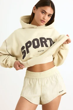 Oh Polly Women'S Clothing Sale - $65 And Under | Women'S Clothing Sale - $40 And Under^Elasticated Mini Shorts in Bone