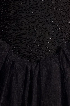Oh Polly Party Dresses | Birthday^Embellished Corset Tulle Skirt Mini Dress in Black