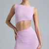 Oh Polly Women'S Clothing Sale - $65 And Under^Embellished Cut-Out Mini Dress in Violet Pink VioletPink