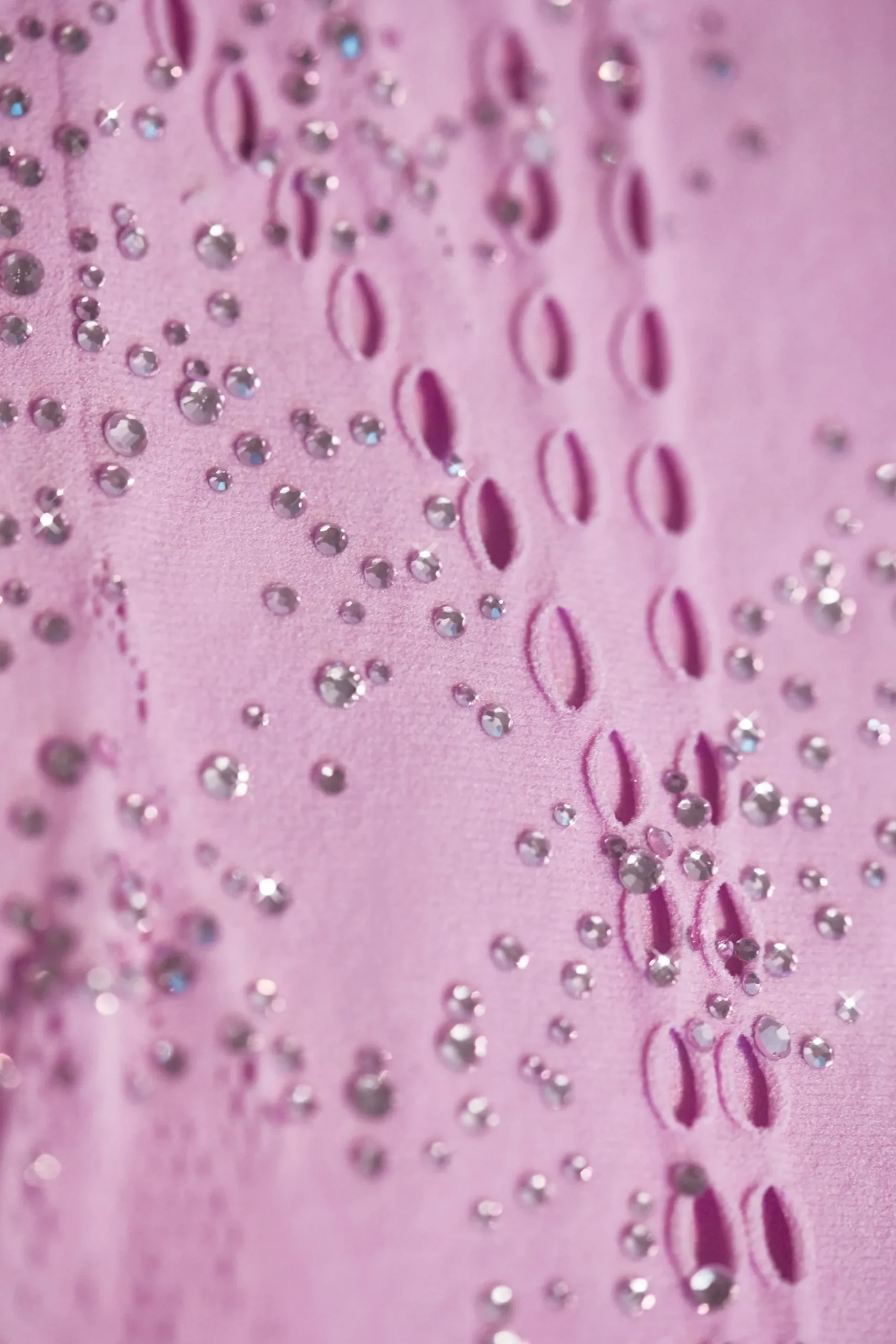 Oh Polly Women'S Clothing Sale - $65 And Under | Women'S Clothing Sale - $40 And Under^Embellished Halterneck Mini Dress in Violet Pink VioletPink