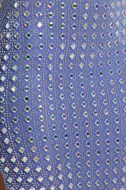 Oh Polly Women'S Clothing Sale - $65 And Under | Women'S Clothing Sale - $40 And Under^Embellished Square Neck Crop Top in Blue