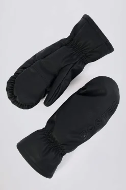 Oh Polly Gym Accessories^Faux-Leather Gloves in Black