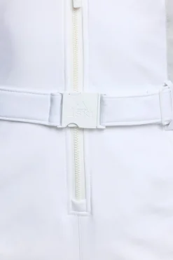 Oh Polly Coats^Fleece Lined Ski Suit in White