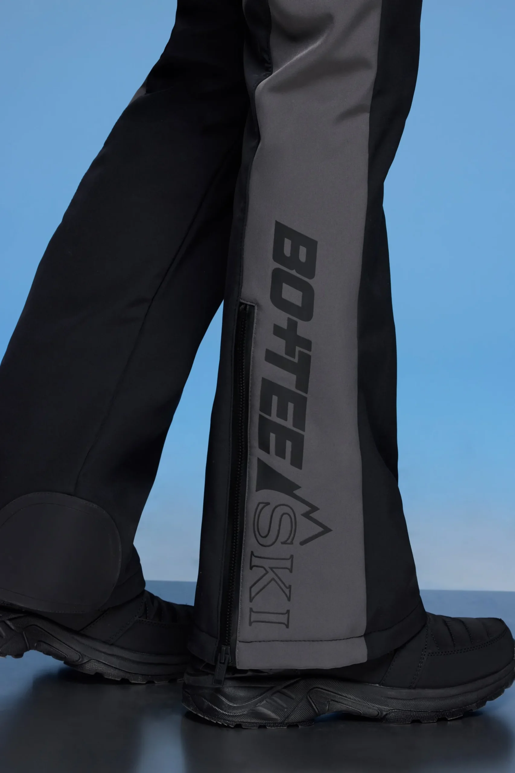 Oh Polly Coats^Fleece Lined Ski Suit in Black