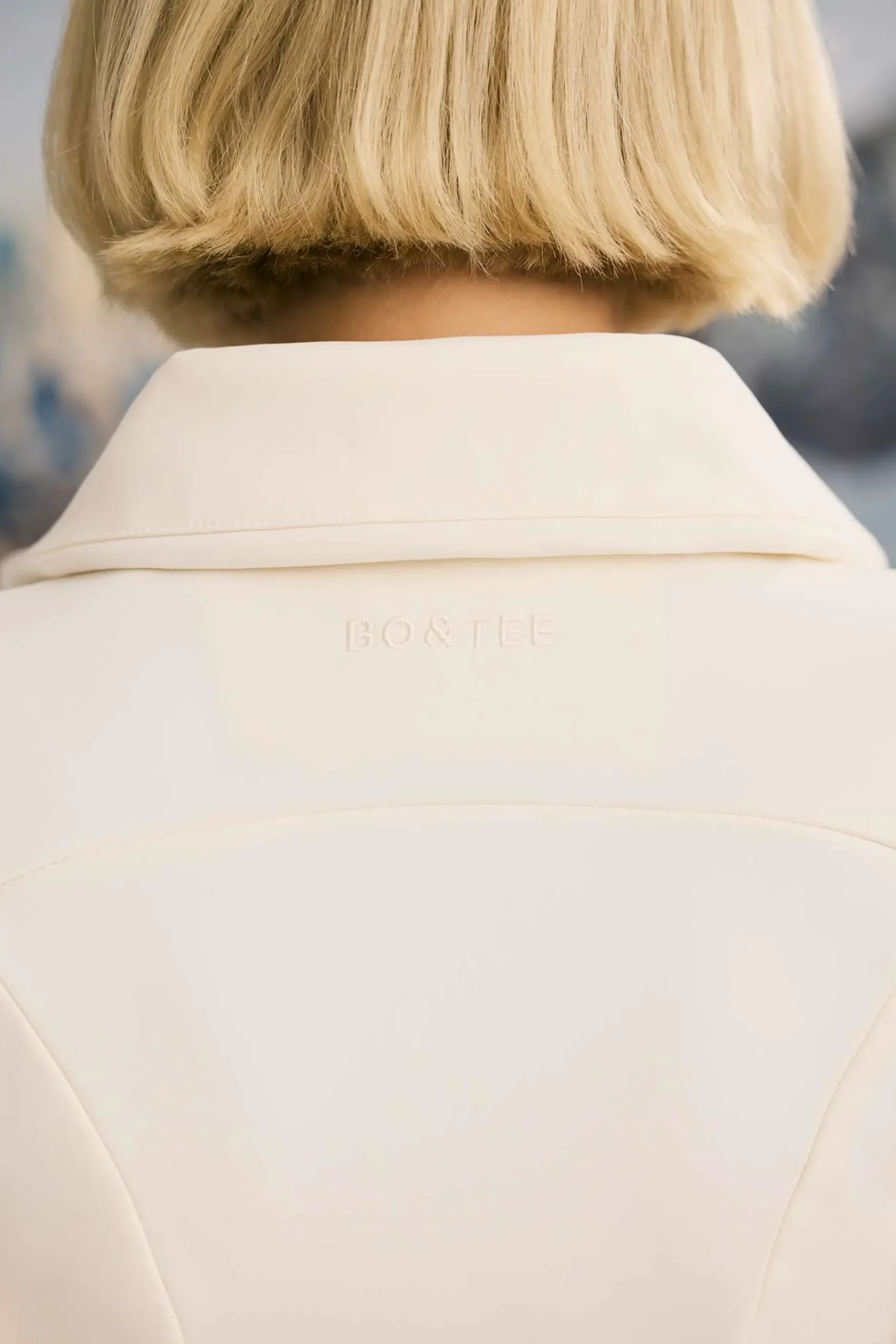 Oh Polly Coats^Fleece-Lined Belted Ski Suit in Ice White IceWhite